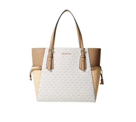 Michael Kors Voyager East/West Tote Buttermilk Multi One Size